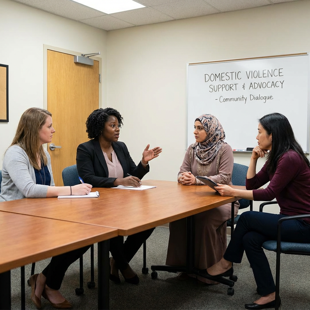 You are not alone, you are not to blame - Women supporting each other